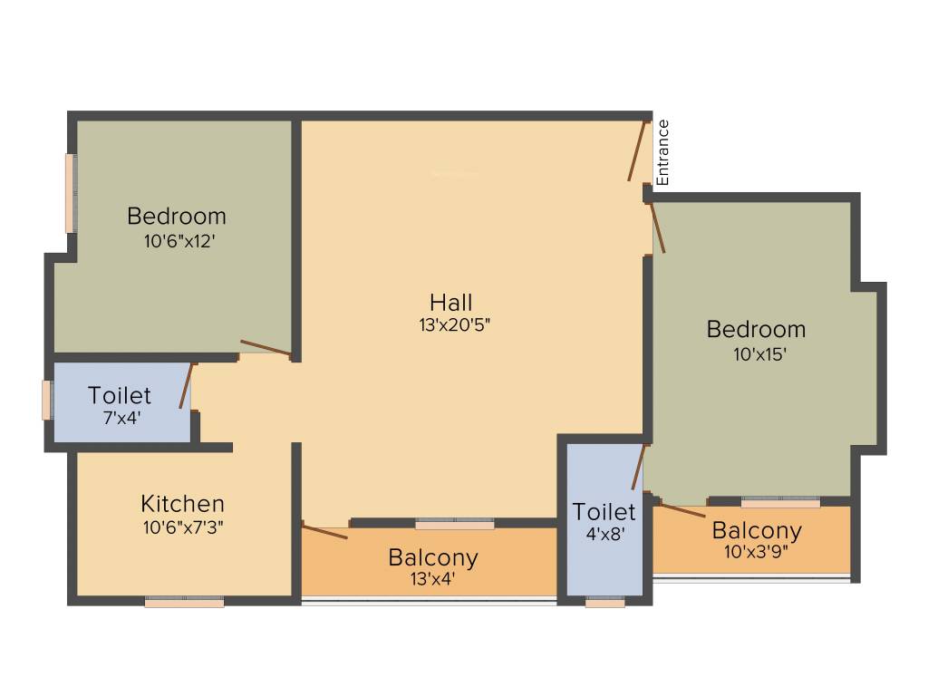 Vishnu Sai Kiruba Flats (2BHK+2T (1,132 sq ft) 1132 sq ft) Vishnu Sai Kiruba Flats (2BHK+2T (1,132 sq ft) 1132 sq ft)