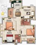 Gajpati Achyut Nest (3BHK+2T (1,324 sq ft) 1324 sq ft)