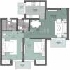 Unitech Gardens (2BHK+2T (1,050 sq ft) 1050 sq ft)