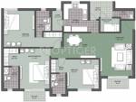 Unitech Gardens (3BHK+4T (1,790 sq ft)   Servant Room 1790 sq ft)