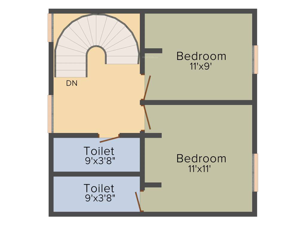 VSS Sumuka (2BHK+3T (1,123 sq ft) + Pooja Room 1123 sq ft)