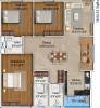 Giridhari Kamal Narayan (3BHK+3T (1,644 sq ft) 1644 sq ft)