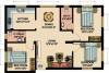SK Sri Satya Narayanan Apartment (3BHK+3T (978 sq ft) 978 sq ft)