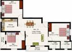 Arka Kurinji (3BHK+2T (1,284 sq ft) 1284 sq ft)