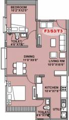 Buildafina Lumos (2BHK+2T (1,016 sq ft) 1016 sq ft) Buildafina Lumos (2BHK+2T (1,016 sq ft) 1016 sq ft)