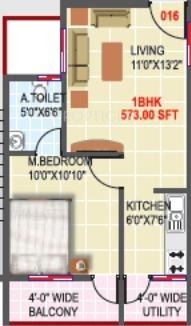 SLV Niceview (1BHK+1T (573 sq ft) 573 sq ft) SLV Niceview (1BHK+1T (573 sq ft) 573 sq ft)