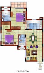Gillco Heights (2BHK+2T (1,101 sq ft) 1101 sq ft)
