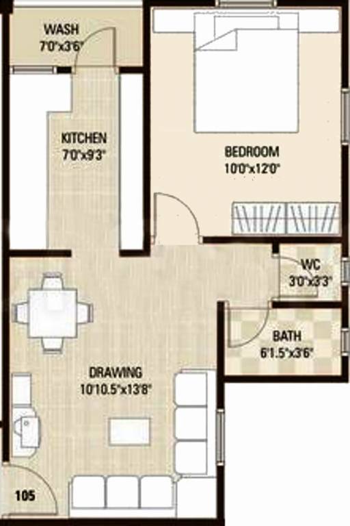 Prasthan Home Town 4 (1BHK+1T (774 sq ft) 774 sq ft) Prasthan Home Town 4 (1BHK+1T (774 sq ft) 774 sq ft)