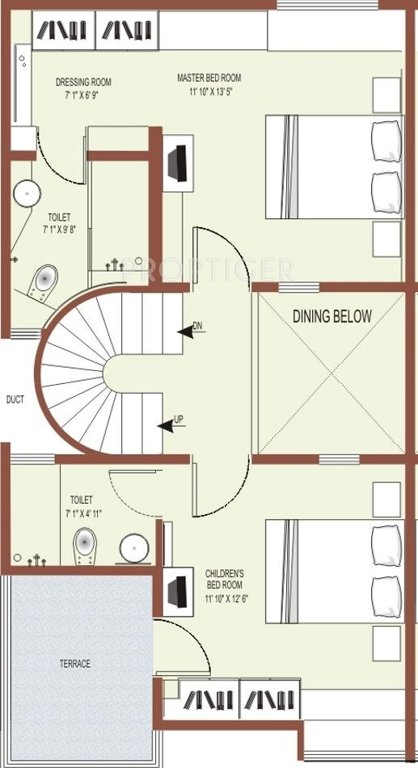 Raviraj Ozone Villas (3BHK+3T (1,967 sq ft) 1967 sq ft)
