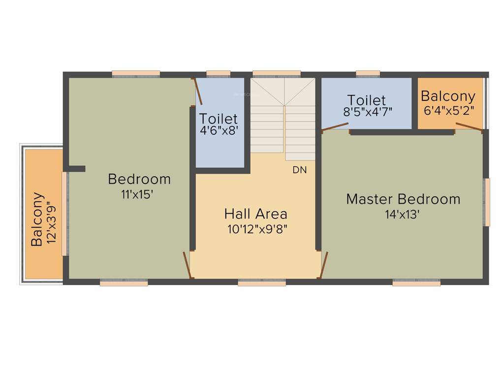 Rohaan Rohaan Villas (3BHK+3T (2,022 sq ft) 2022 sq ft)