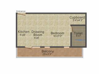 Kansal Anandam Suites (1BHK+1T (495 sq ft) 495 sq ft) Kansal Anandam Suites (1BHK+1T (495 sq ft) 495 sq ft)