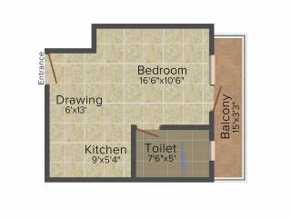 Kansal Anandam Suites (1BHK+1T (460 sq ft) 460 sq ft) Kansal Anandam Suites (1BHK+1T (460 sq ft) 460 sq ft)