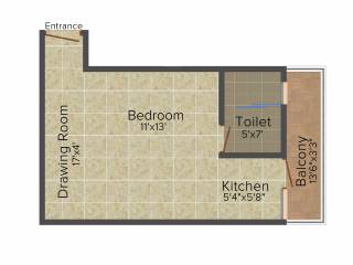 Kansal Anandam Suites (1BHK+1T (435 sq ft) 435 sq ft) Kansal Anandam Suites (1BHK+1T (435 sq ft) 435 sq ft)