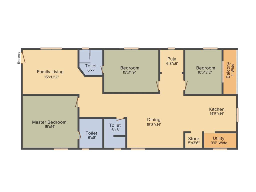 Jain Ravi Gayathri Heights (3BHK+3T (2,220 sq ft) + Pooja Room 2220 sq ft)