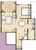 SSD Sai Platinum Floor Plan (1BHK+1T)