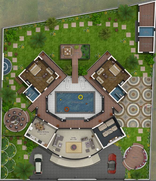 ICIPL Mistycliff (4BHK+4T (9,634 sq ft) 9634 sq ft)