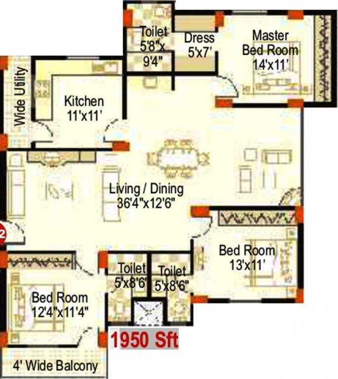 Floor Plan  vinay fountainhead Floor Plan Floor Plan
