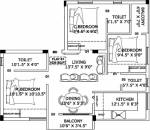 Thulasi Manoj Castle (3BHK+3T (1,025 sq ft) 1025 sq ft)