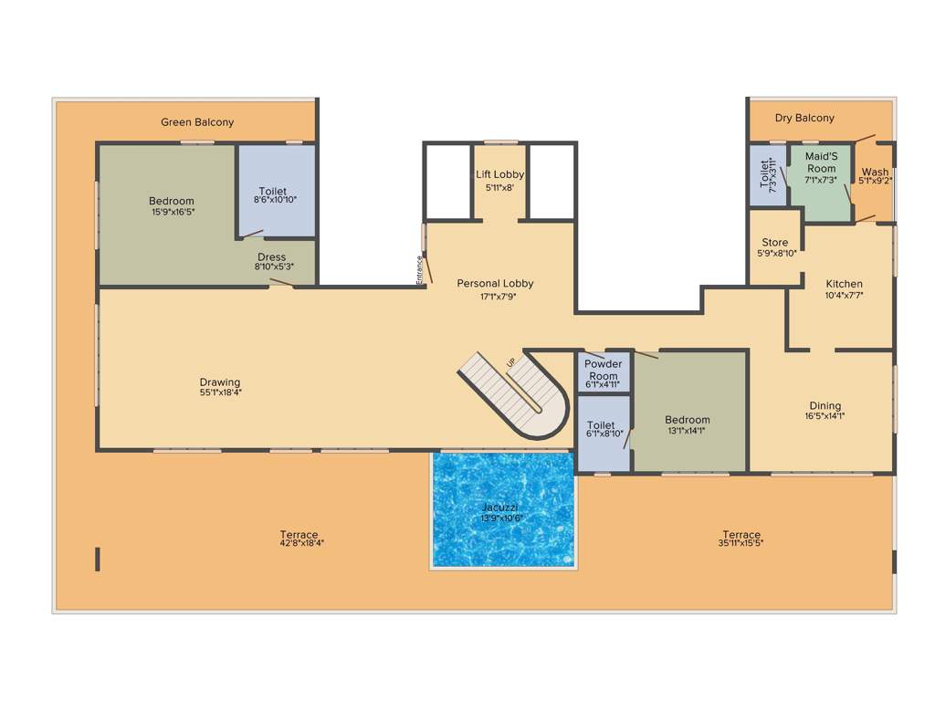 Amit Realty and Shree RSH Group Signature (6BHK+8T (6,019 sq ft) + Servant Room 6019 sq ft)