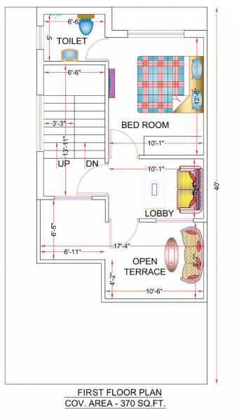  krishna-heights-villa Floor Plan First Floor Plan