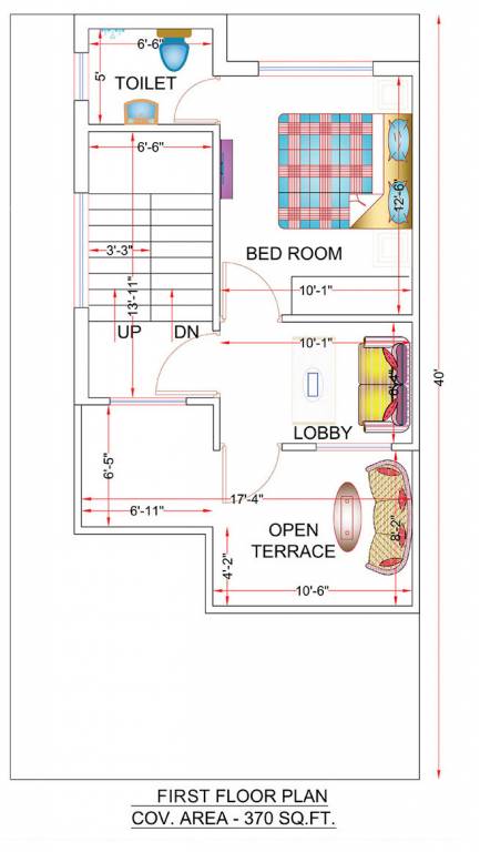 First Floor Plan krishna heights villa Floor Plan First Floor Plan