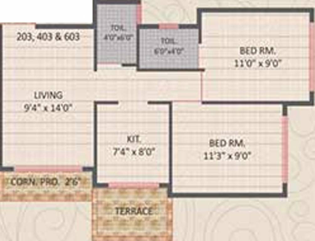  gardens Floor Plan Floor Plan