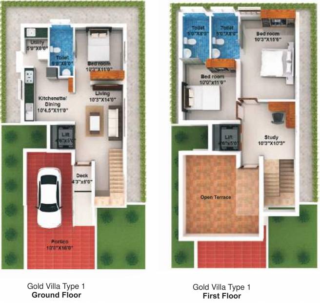 Covai Covai Ultra (3BHK+3T (1,563 sq ft) + Study Room 1563 sq ft)