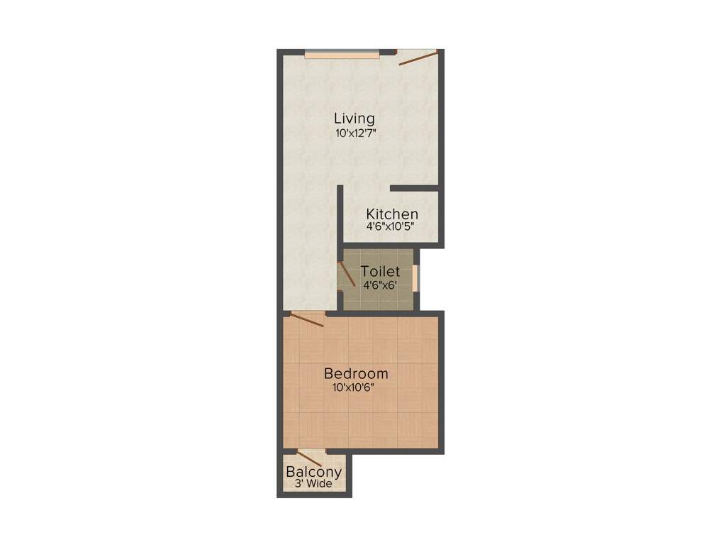  Iswar Apartment (1BHK+1T (450 sq ft) 450 sq ft)