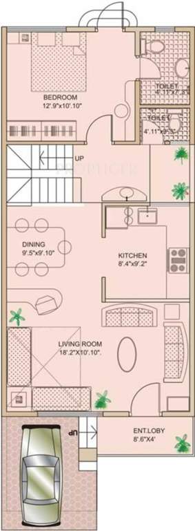 Phinix Cassia (3BHK+3T (1,728 sq ft) 1728 sq ft)