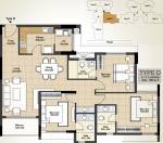 Skyline The Edge (3BHK+3T (1,562 sq ft) 1562 sq ft)