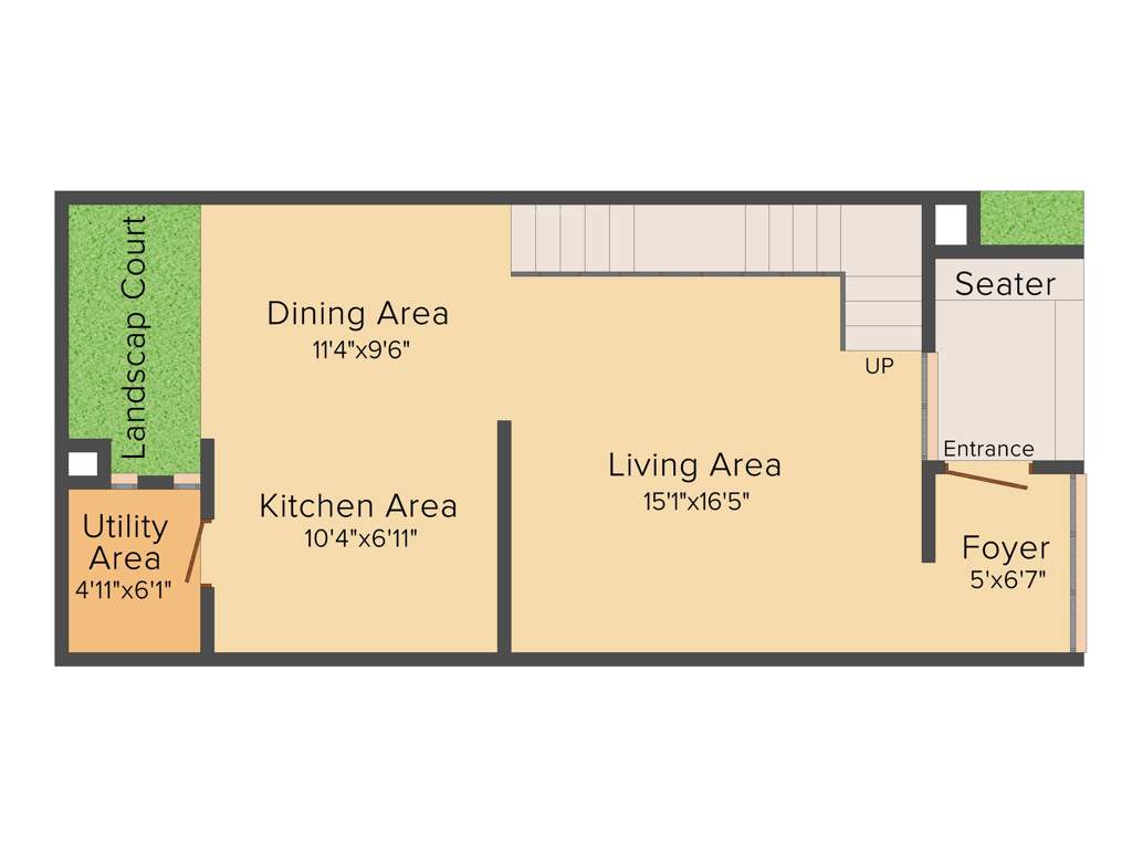 Citrus Zen Garden (3BHK+3T (1,753 sq ft) 1753 sq ft)