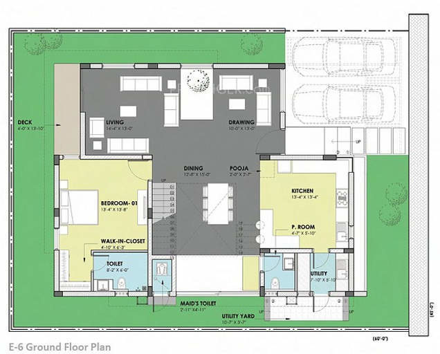 Ashoka A La Maison Annexe (3BHK+3T (3,769 sq ft) + Pooja Room 3769 sq ft)