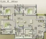 RDS Project Rhythm (3BHK+3T (2,450 sq ft) + Servant Room 2450 sq ft)