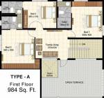 Skyline Oasis (4BHK+5T (2,417 sq ft) + Servant Room 2417 sq ft) Skyline Oasis (4BHK+5T (2,417 sq ft) + Servant Room 2417 sq ft)