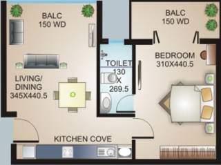 Models Sea Esta (1BHK+1T (613 sq ft) 613 sq ft) Models Sea Esta (1BHK+1T (613 sq ft) 613 sq ft)