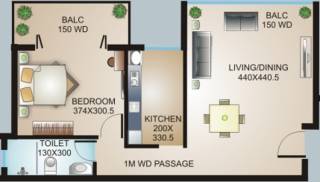 Models Sea Esta (1BHK+1T (785 sq ft) 785 sq ft) Models Sea Esta (1BHK+1T (785 sq ft) 785 sq ft)