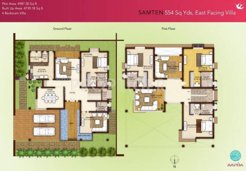 IVRCL Aavisa Samten (4BHK+4T (4,739 sq ft) 4739 sq ft)