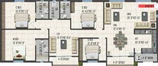Vijayacon Vijaya Meadows (4BHK+4T (2,430 sq ft) 2430 sq ft)