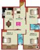JKB Galaxy (3BHK+2T (1,219 sq ft) 1219 sq ft)