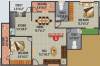Sai AHP Woods (2BHK+2T (1,057 sq ft) 1057 sq ft)