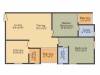 Sowparnika Grand Square (2BHK+2T (1,142 sq ft) 1142 sq ft)