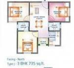 floorPlan of Sowparnika River View Garden