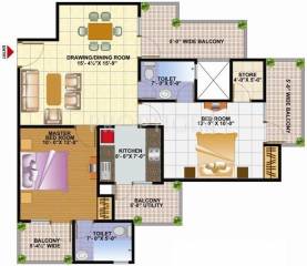 Techman Moti Residency (2BHK+2T (1,100 sq ft) 1100 sq ft) Techman Moti Residency (2BHK+2T (1,100 sq ft) 1100 sq ft)