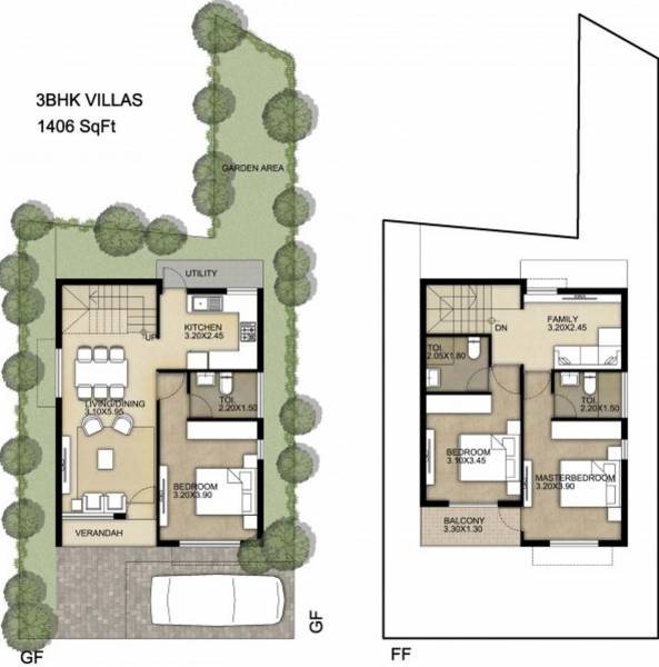 Nucleus BayVue Villas (3BHK+3T (1,406 sq ft) 1406 sq ft) Nucleus BayVue Villas (3BHK+3T (1,406 sq ft) 1406 sq ft)