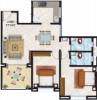 Nishant Blaize (2BHK+2T (1,106 sq ft) 1106 sq ft)