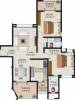 Nishant Blaize (2BHK+2T (1,055 sq ft) 1055 sq ft)