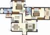 Nishant Blaize (2BHK+2T (1,048 sq ft) 1048 sq ft)