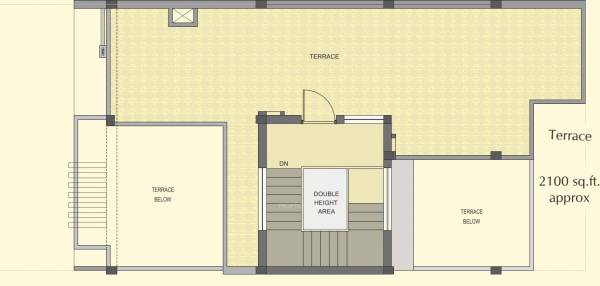 Terrace Floor Plan aangan-prime-villa Floor Plan Terrace Floor Plan