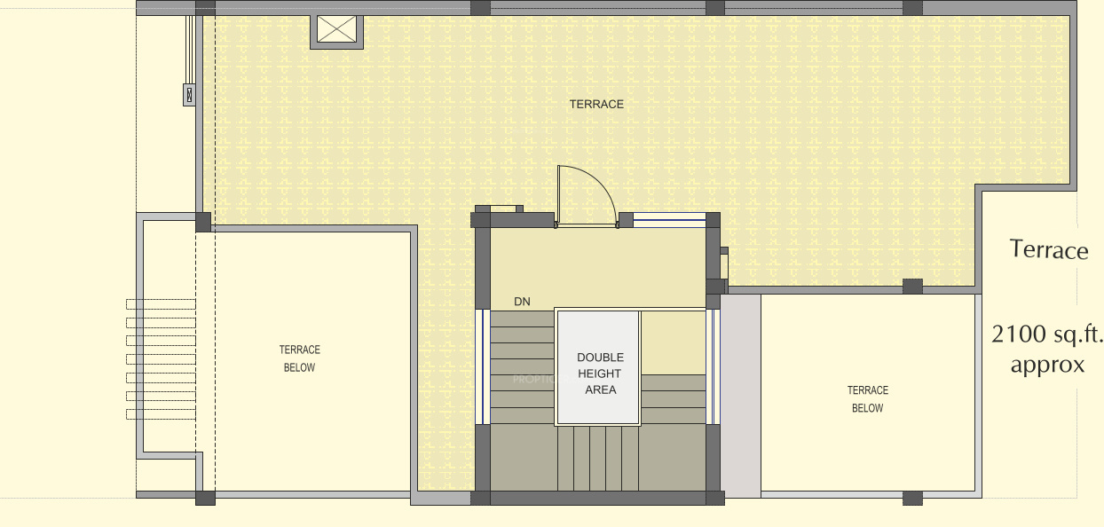 Terrace Floor Plan  aangan prime villa Floor Plan Terrace Floor Plan