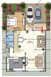 saavan villas Floor Plan First Floor Plan